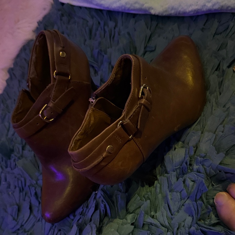 Ivanka Trump  BrownHeeled Boots